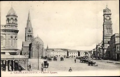 Ak Grahamstown Südafrika, Church Square