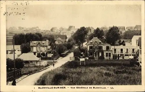 Ak Blonville sur Mer Calvados, Vue generale