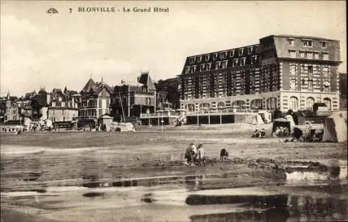 Ak Blonville sur Mer Calvados, Le Grand Hotel