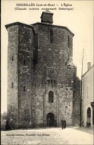 Ak Houeillès Lot et Garonne, L'Eglise