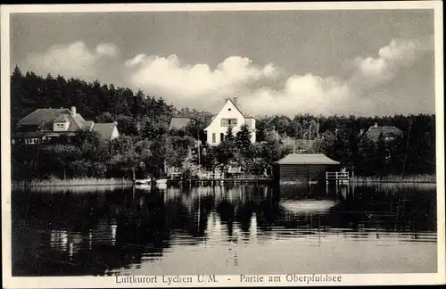 Ak Lychen im Kreis Uckermark, Partie am Oberpfuhlsee