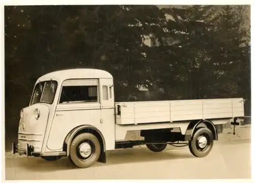 Foto Fahrzeug Firma Vidal Harburg, Tempo-Matador, Pritschenwagen mit Hebmüller-Fahrerhaus
