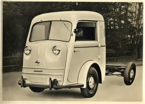 Foto Fahrzeug Firma Vidal Harburg, Tempo-Matador, Chassis mit Hebmüller Fahrerhaus