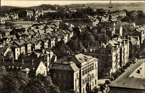 Ak Frankenberg an der Zschopau Sachsen, Blick auf den Ort