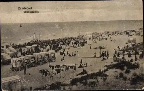 Ak Zandvoort Nordholland, Strandgezicht