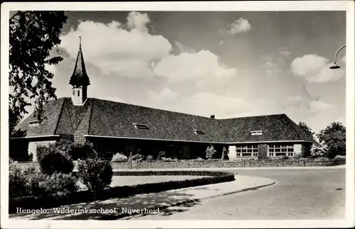 Ak Hengelo Overijssel, Wilderinksschool, Nijverheid