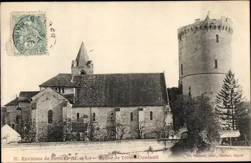 Ak Trèves Cunault Maine et Loire, L'Eglise