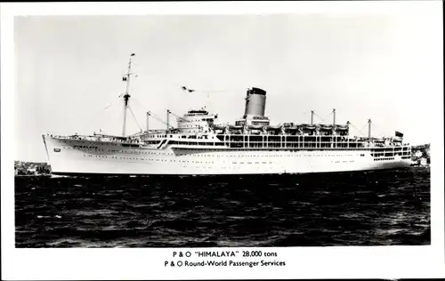 Ak Dampfer Himalaya, P&O