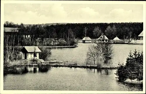 Ak Güster Lauenburg Schleswig Holstein, Wasserpartie