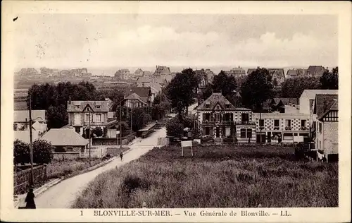 Ak Blonville sur Mer Calvados, Vue generale