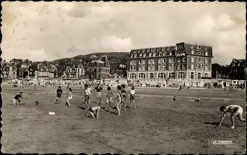 Ak Blonville sur Mer Calvados, La Plage