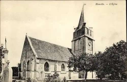 Ak Blonville Calvados, L'Eglise