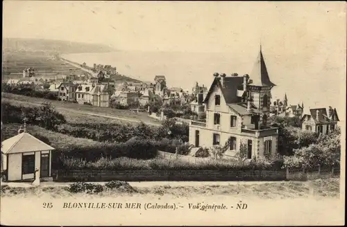 Ak Blonville sur Mer Calvados, Vue generale