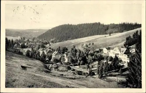 Ak Altenau Clausthal Zellerfeld im Oberharz, Blick vom Kunstberg