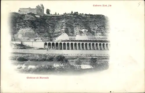 Ak Cahors Lot, Chateau de Mercues