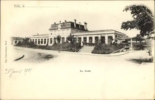 Ak Toul Meurthe et Moselle, La Gare