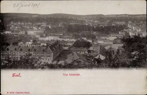 Ak Toul Meurthe et Moselle, Vue generale