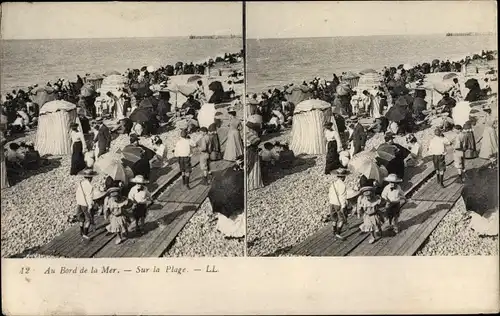 Stereo Ak Au Bord de la Mer, Sur la Plage