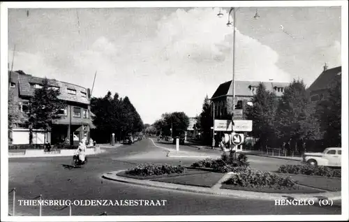 Ak Hengelo Overijssel, Thiemsbrug, Oldenzaalsestraat