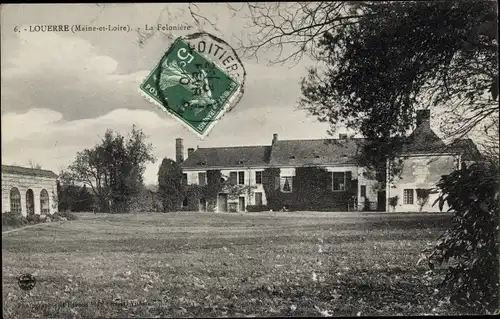 Ak Louerre Maine et Loire, La Felonière