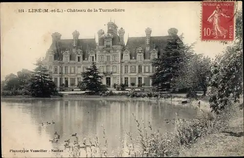 Ak Liré Maine et Loire, Château de la Turmeliere