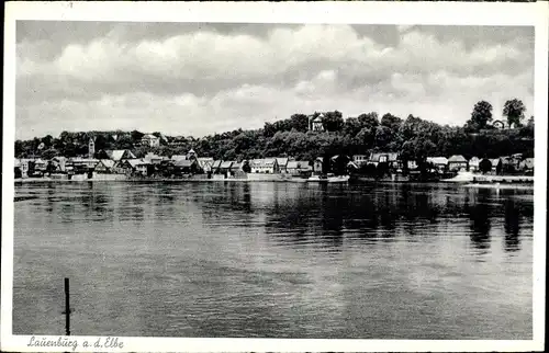 Ak Lauenburg an der Elbe, Elbpartie