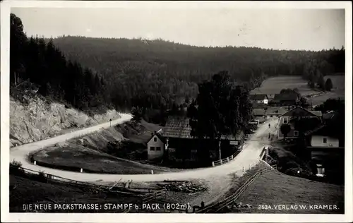 Ak Stampf Pack Steiermark, Die Neue Packstraße