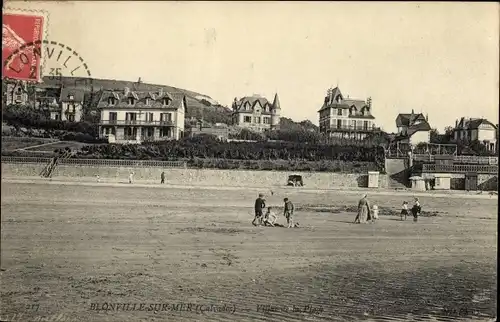 Ak Blonville sur Mer Calvados, Villas de la Plage