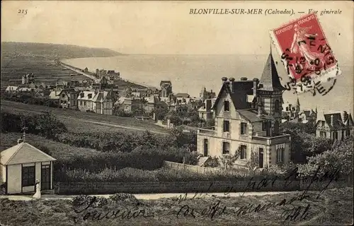 Ak Blonville sur Mer Calvados, Vue generale