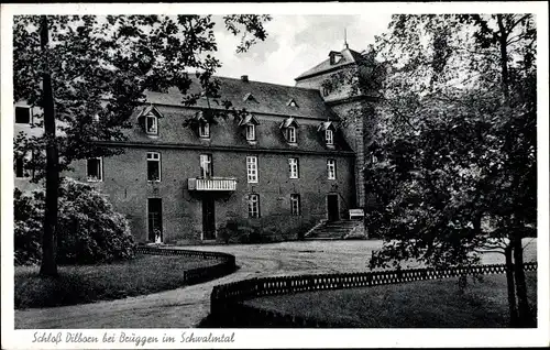 Ak Dilborn bei Brüggen Schwalmtal, Blick zum Schloss