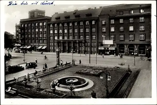 Ak Ostrava Ostrau Reg. Mährisch Schlesien, Bahnhofstraße