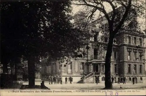 Ak Fontenay sous Bois Hauts de Seine, Petit Seminaire des Missions Franciscaines