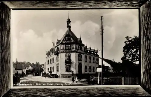 Präge Passepartout Ak Bad Klosterlausnitz in Thüringen, Hotel Herzog Ernst