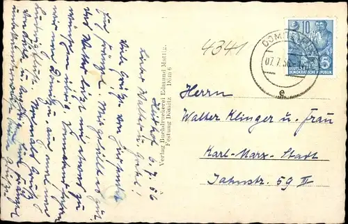 Ak Dömitz an der Elbe, Festung