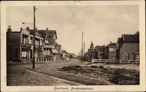 Ak Zandvoort Nordholland, Brederodestraat