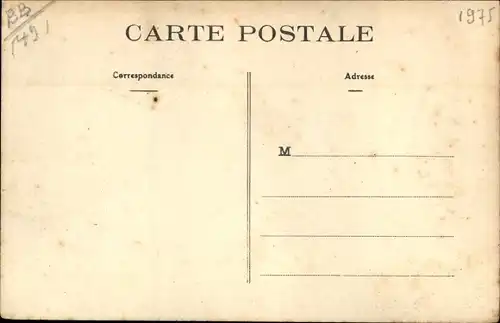 Ak Landemont Maine et Loire, Kircheninneres