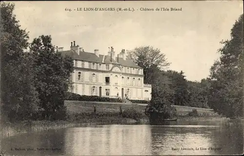 Ak Le Lion d'Angers Maine et Loire, Château de l'Isle Briand
