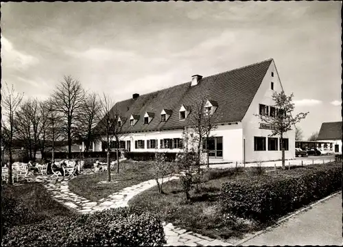 Ak Geisenhausen Schweitenkirchen, Die Autobahnraststätte und Hotel in der Holledau