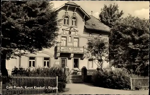 Ak Kipsdorf Altenberg im Erzgebirge, Cafe Bäckerei Konditorei Pietsch