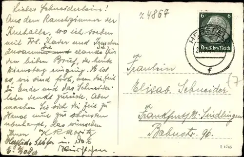 Ak Bad Hersfeld Hessen, Wigbertshöhe