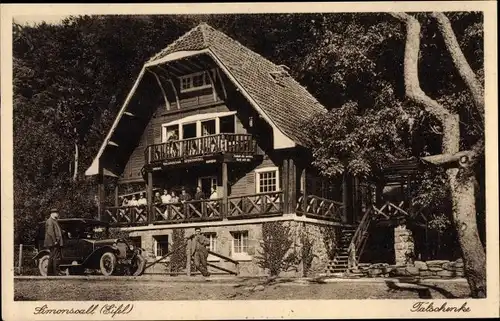 Ak Simonskall Hürtgenwald in der Eifel, Gasthof Talschenke