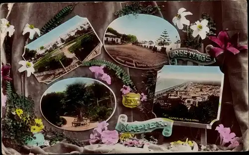 Ak Napier Neuseeland, Ortsansichten