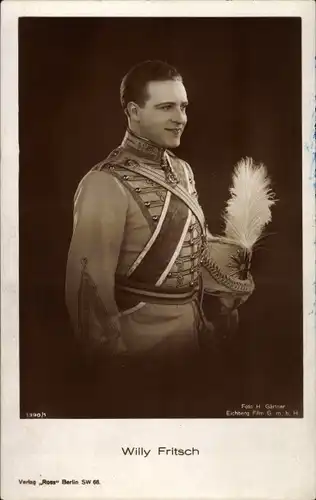 Ak Schauspieler Willy Fritsch