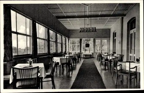 Ak Bad Rothenfelde am Teutoburger Wald, Blick ins Kursanatorium Nollmann