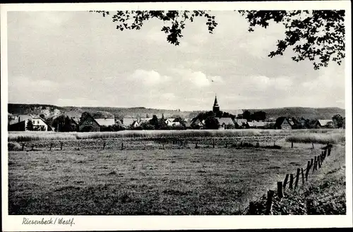 Ak Riesenbeck Hörstel Westfalen, Panorama