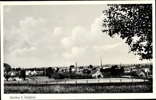 Ak Werther in Westfalen, Panorama