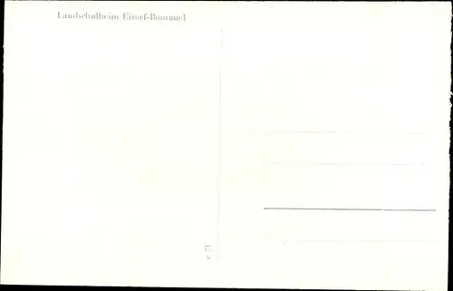 Ak Bourauel Eitorf an der Sieg, Landschulheim, Strandbad, Stadtansichten