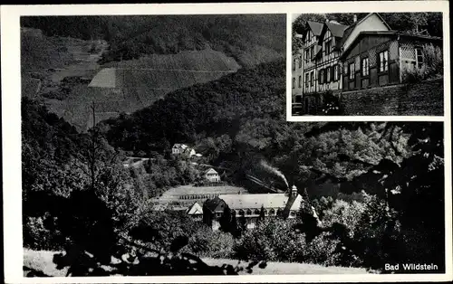 Ak Bad Wildstein Traben Trarbach an der Mosel, Pension Schnitzius