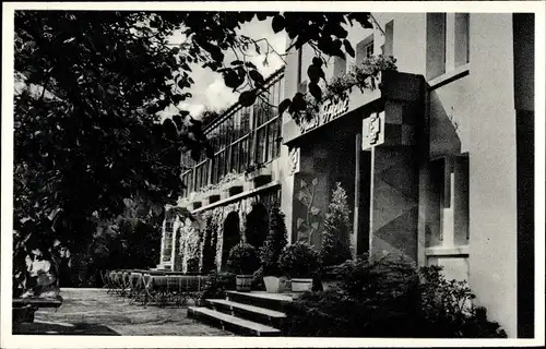 Ak Bredenscheid Stüter Hattingen an der Ruhr, Haus Friede, Erholungsheim, Portal