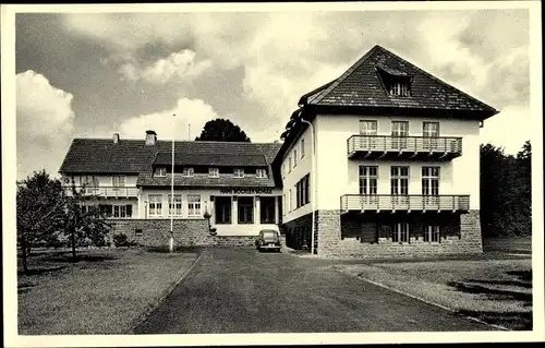 Ak Hattingen im Ruhrgebiet, Hans Böckler Schule, Vorderansicht